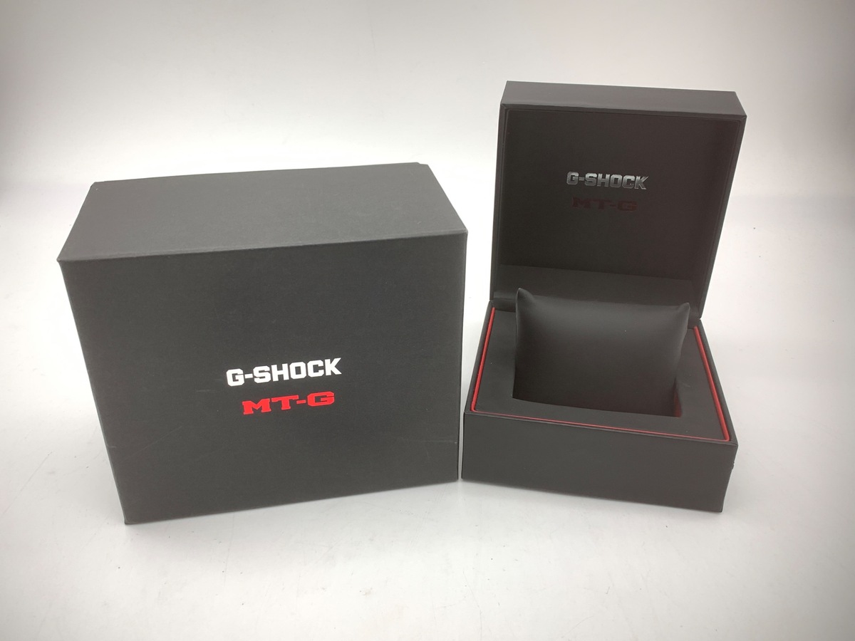 カシオ G-SHOCK MT-G ブラック MTG-B1000D-1AJF ステンレススティール