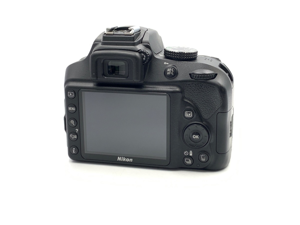 中古：B(並品)】ニコン D3400 ボディ ブラック | 2448910013259