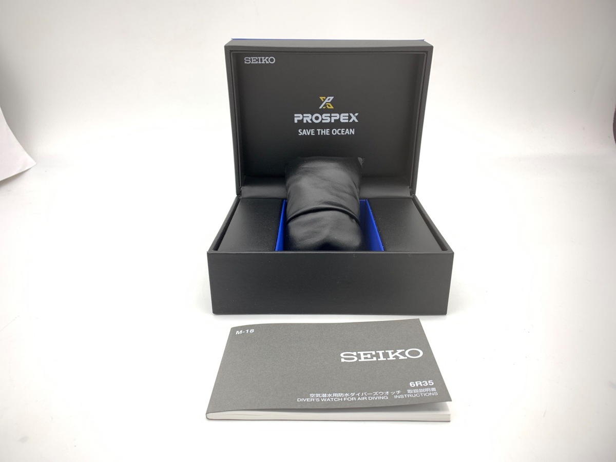 セイコー プロスペックス ブルー SBDC165/6R35-01V0 ステンレススティール