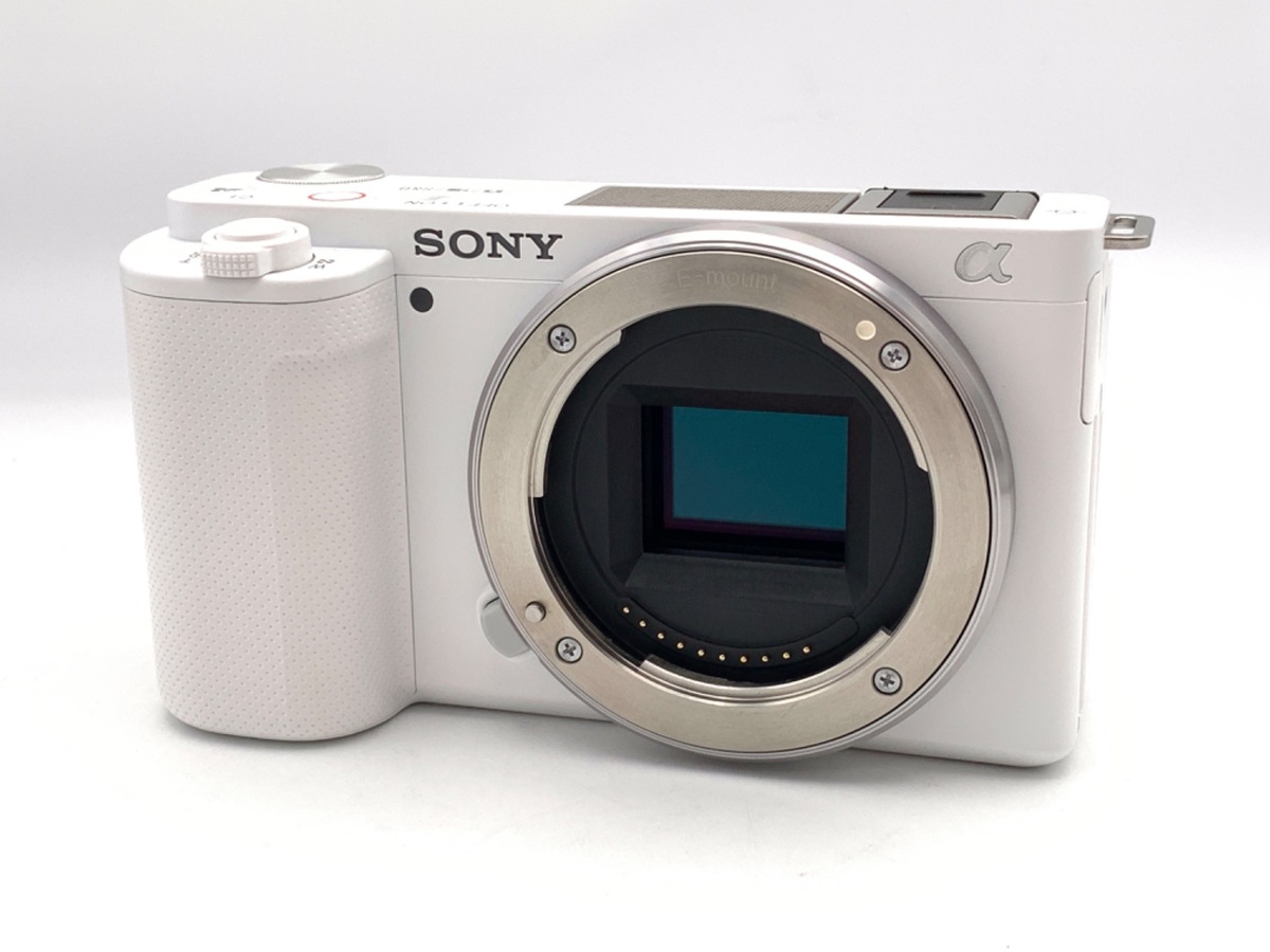 中古：AB(良品)】ソニー VLOGCAM ZV-E10 ボディ ホワイト 
