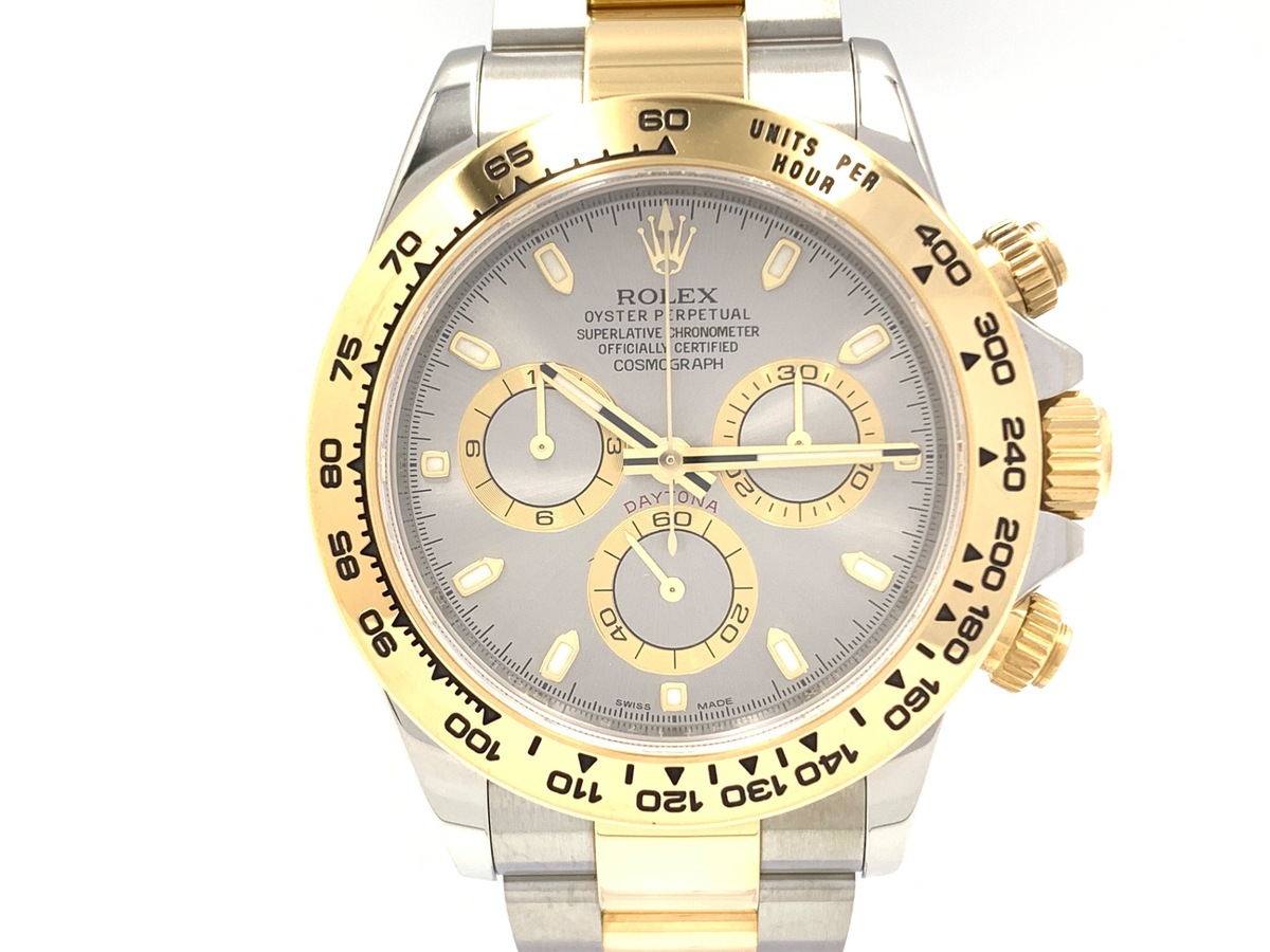 ロレックス(ROLEX) デイトナ グレー 116503 ステンレススティール/イエローゴールド