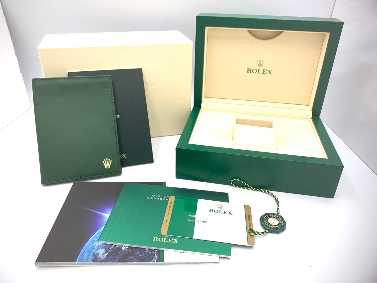 ロレックス(ROLEX) デイトナ グレー 116503 ステンレススティール/イエローゴールド