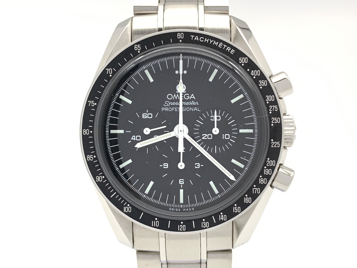 オメガ(OMEGA) スピードマスター プロフェッショナル ブラック 311.30.42.30.01.005 ステンレススティール