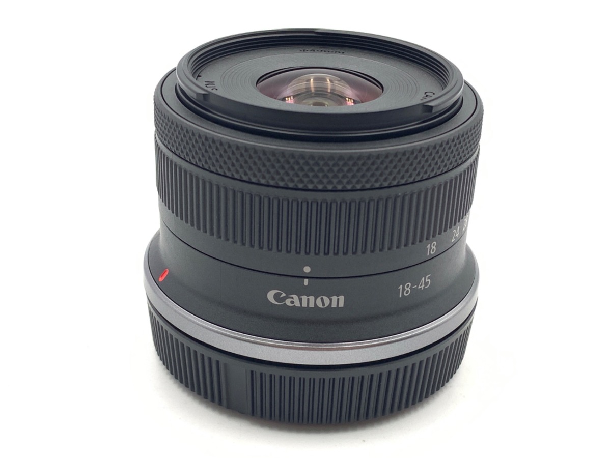 ✅ 【美品】Canon RF-S18-45mm 標準ズーム RFマウント RF-S18-45mm F4.5-6.3 IS STM：レンズ交換式カメラ・レンズ