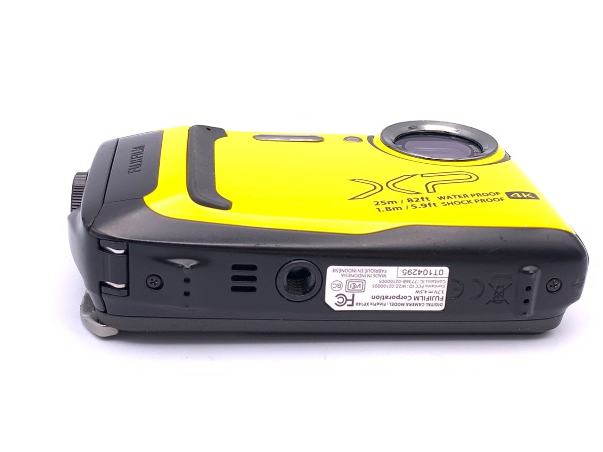 富士フイルム Fujifilm FinePix XP140 4K イエロー 中古 中古】フジフイルム FinePix XP140 イエロー｜｜カメラのキタムラ