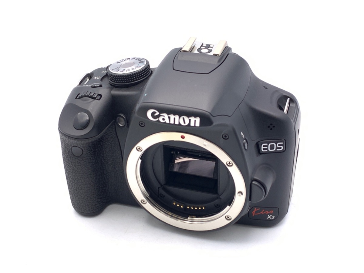 光学極上品】Canon キャノン EOS KISS X3 ボディ ショット数8634回と 