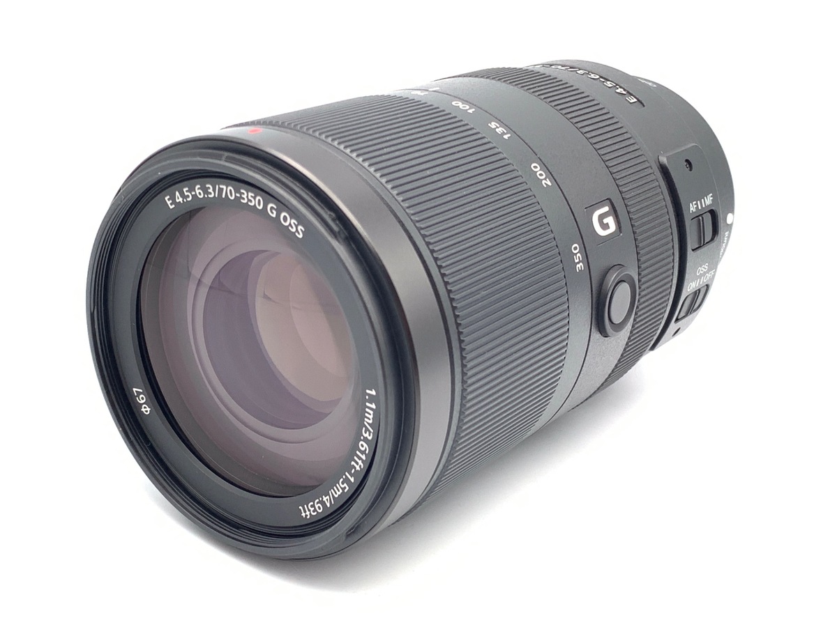 中古】ソニー E 70-350mm F4.5-6.3 G OSS [SEL70350G]｜｜カメラの