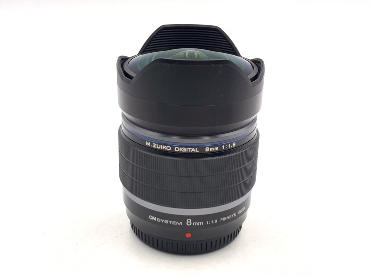 中古】オリンパス M.ZUIKO DIGITAL ED 8mm F1.8 Fisheye PRO ブラック
