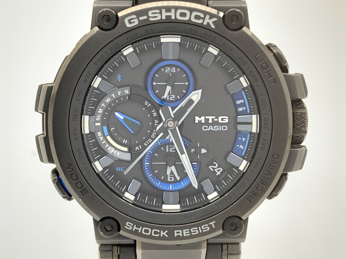 中古：AB(良品)】カシオ G-SHOCK MT-G ブラック MTG-B1000BD-1AJF 