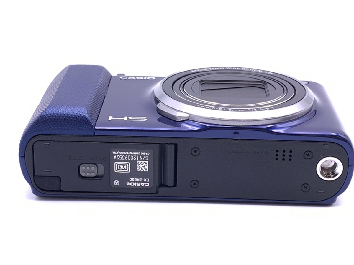 中古：B(並品)】カシオ EXILIM EX-ZR850BE ブルー | 2448920011016