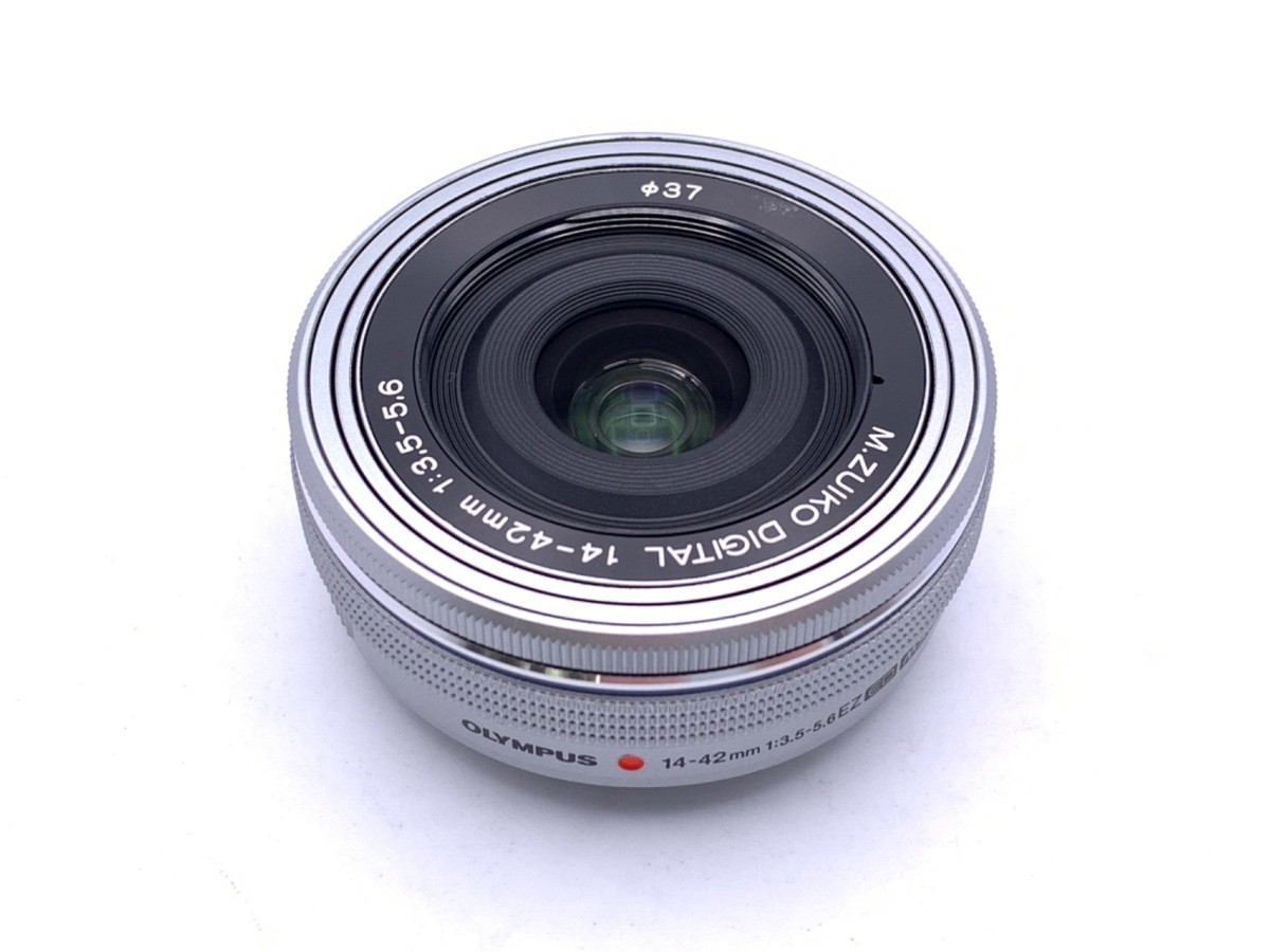 中古：A(美品)】OM SYSTEM M.ZUIKO ED 14-42mm F3.5-5.6 EZ シルバー