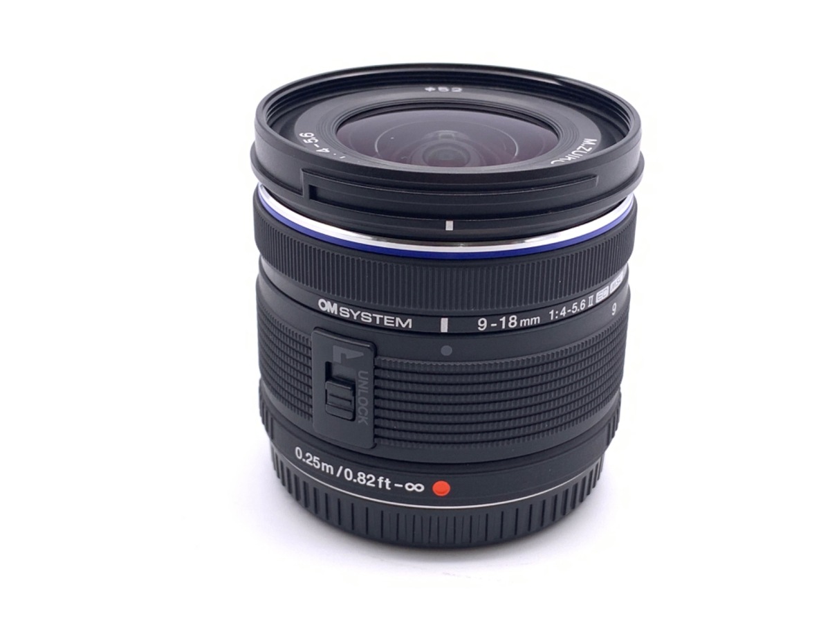 中古：A(美品)】OM SYSTEM M.ZUIKO DIGITAL ED 9-18mm F4.0-5.6 II 