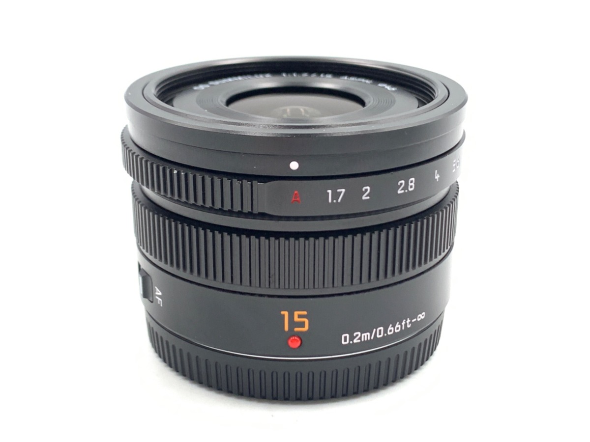 LEICA DG SUMMILUX 15mm/F1.7 ASPH. H-X015-K [ブラック] 中古