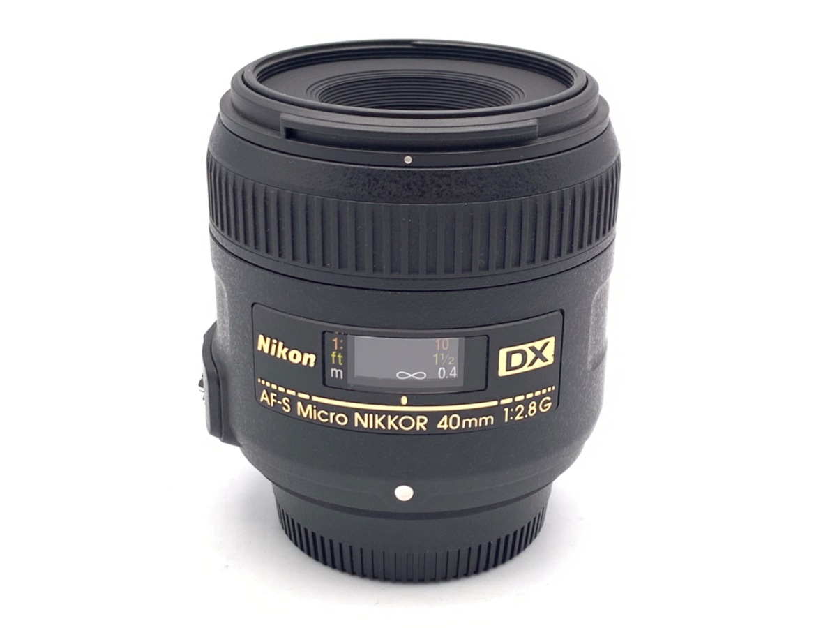 レンズ(単焦点) Nikon AF-S Micro NIKKOR 40mm f/2.8G AF-S DX Micro NIKKOR 40mm f/2.8G 中古価格比較 - 価格.com