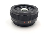 中古】パナソニック LUMIX G 20mm F1.7 II ASPH. [H-H020A] ブラック