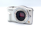 中古】パナソニック LUMIX DMC-GF3-W ボディ シェルホワイト