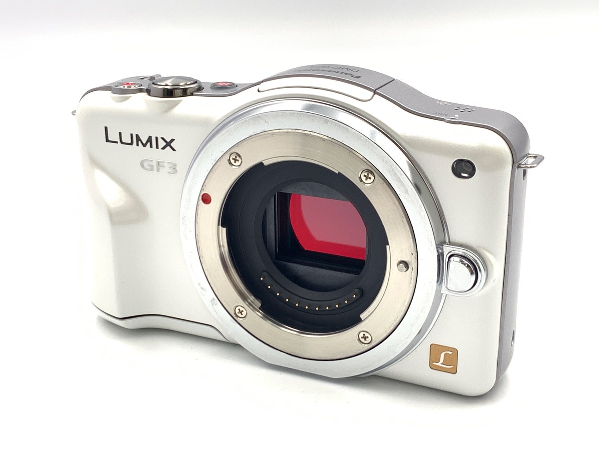 中古】パナソニック LUMIX DMC-GF3-W ボディ シェルホワイト 在庫一覧