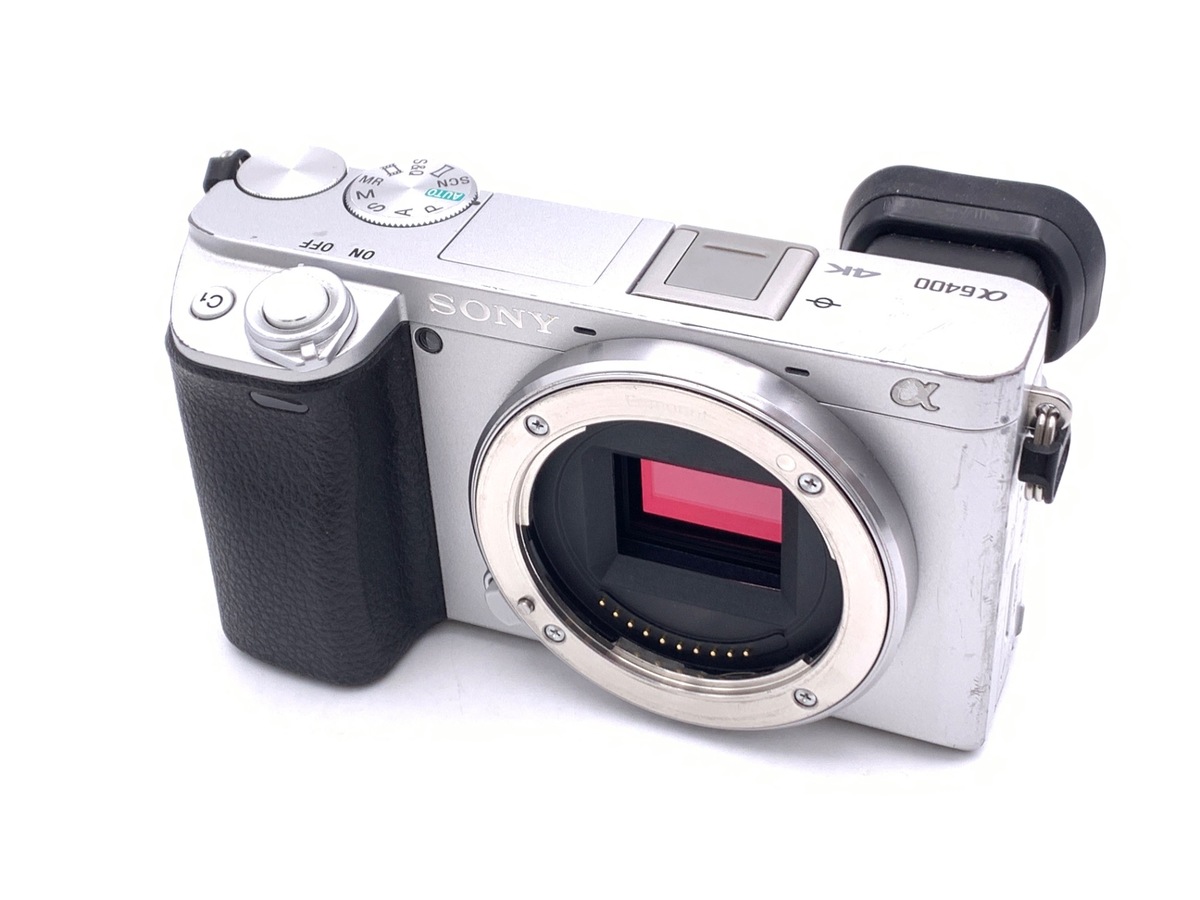 α6400 ボディ シルバー ILCE-6400【2420万画素】