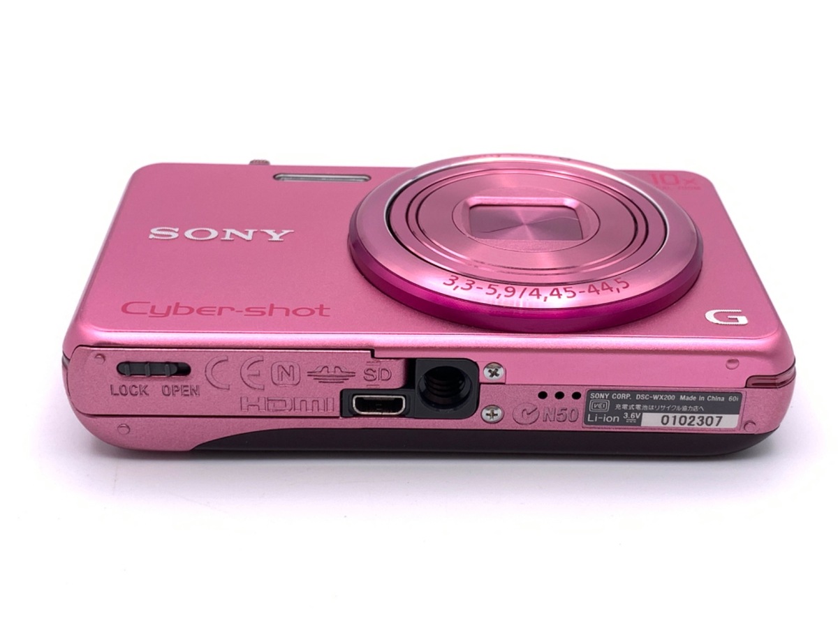 中古：B(並品)】ソニー Cyber-shot DSC-WX200 P ピンク | 2449020061994