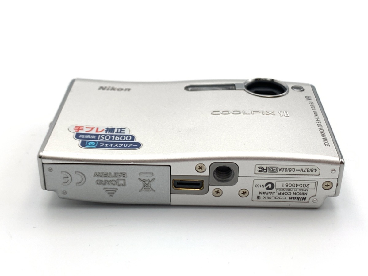 中古：C(やや難あり)】ニコン（Nikon）COOLPIX S8 グロス