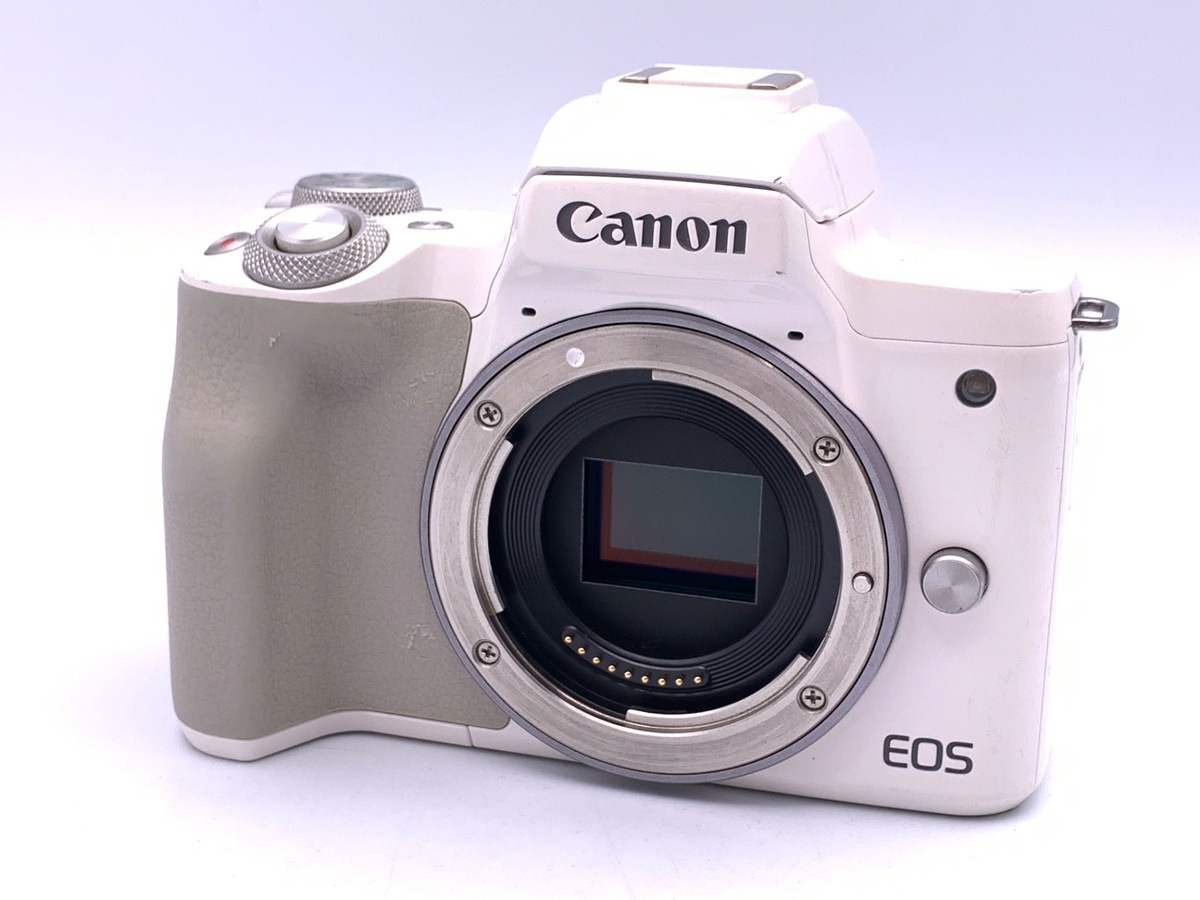 【展示未使用品】Canon ミラーレス一眼カメラ EOS Kiss M ホワイト hachihachicamera_eoskissmwh-body