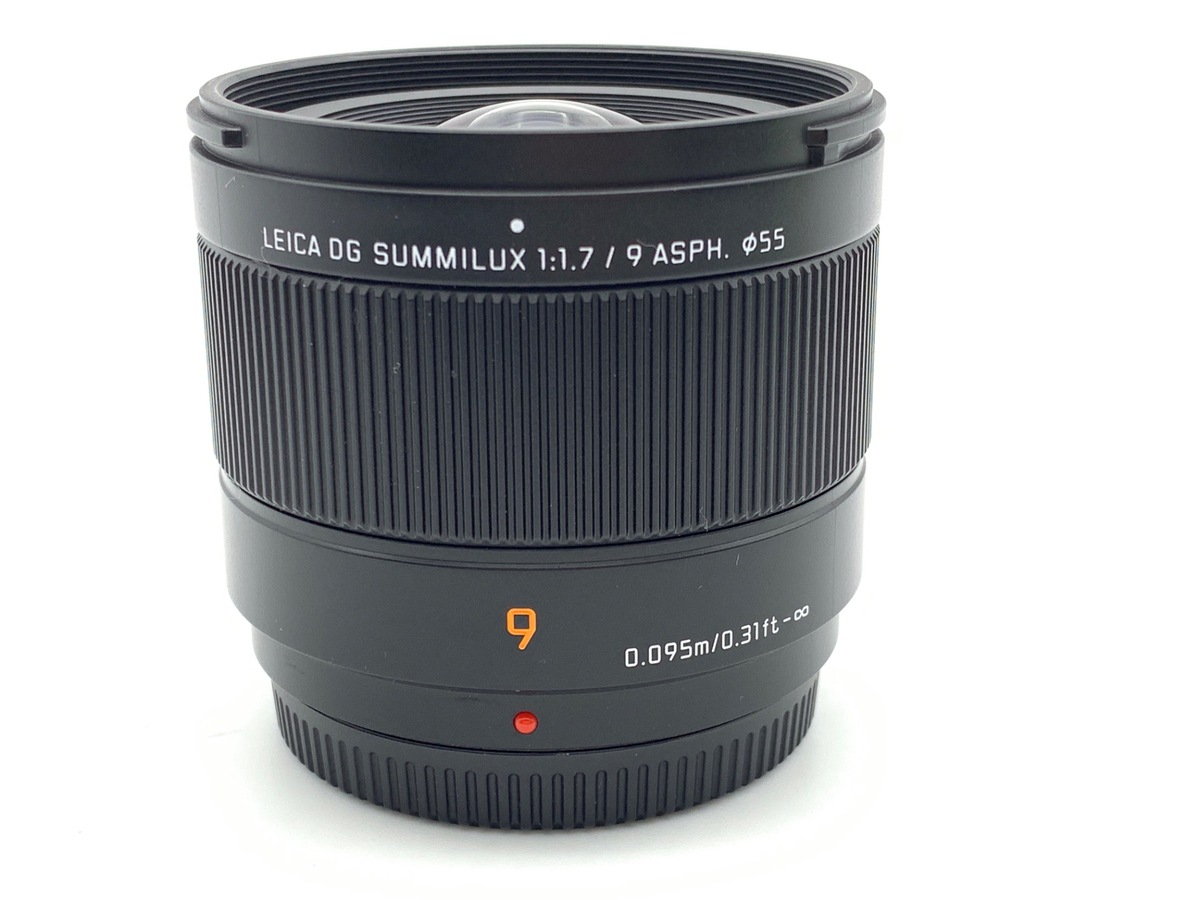 Panasonic 9mm F1.7 ASPH レンズ H-X09 フィルター付 中古：A(美品)】パナソニック LEICA DG SUMMILUX 9mm/F1.7 ASPH. [H