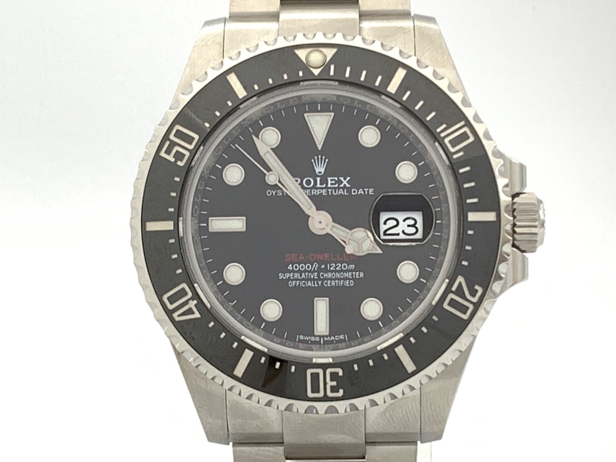 ロレックス(ROLEX) シードゥエラー ブラック 126600 ステンレススティール
