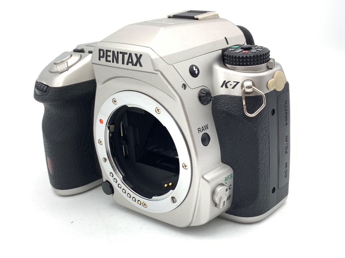 中古：B(並品)】ペンタックス K-7 リミテッドシルバー ボディ