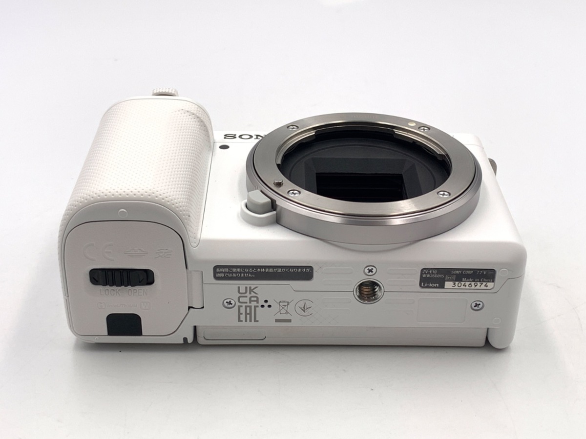 【中古】SONY ZV-E10 ホワイト ボディ SONY ZV-E10 ホワイト – ねりま中古カメラきつね堂