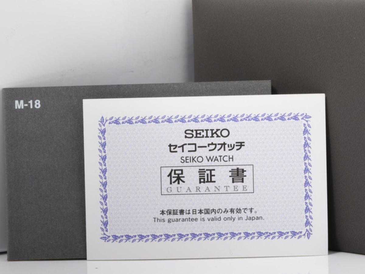 セイコー プロスペックス ブラック SBDC101/6R35-00P0 ステンレススティール