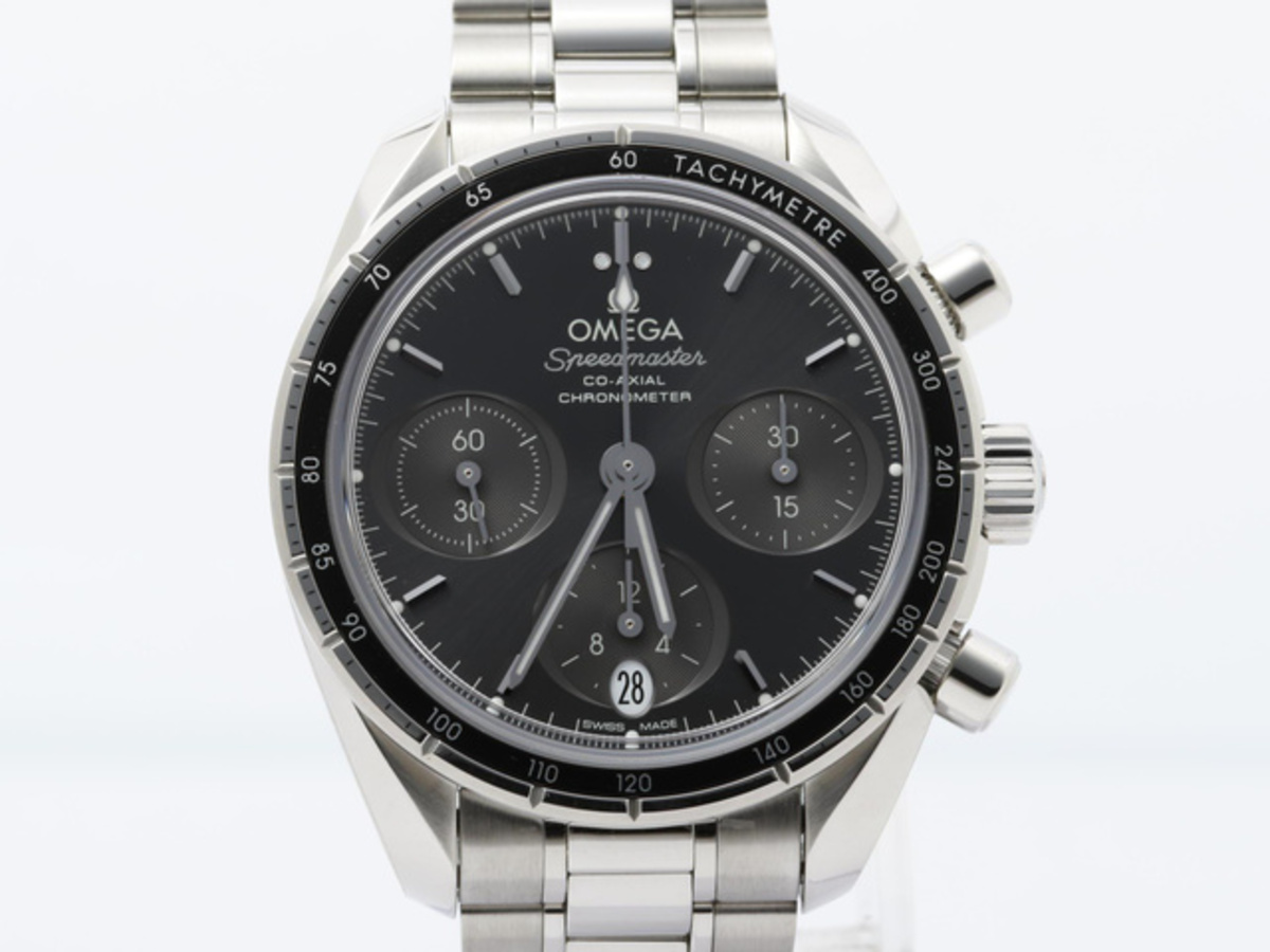 オメガ(OMEGA) スピードマスター 38 グレー 324.30.38.50.06.001 ステンレススティール