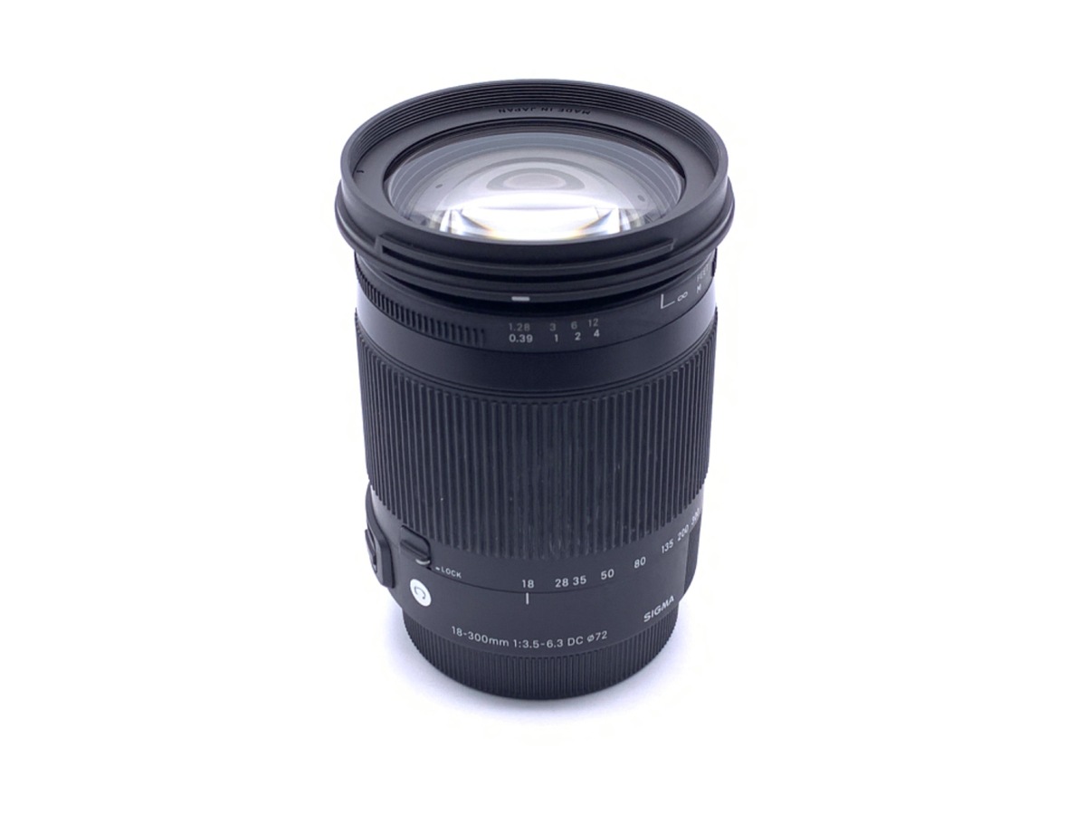 【中古】シグマ 18-300mm 1:3.5-6.3 DC キヤノンマウント 中古】シグマ 18-300mm 1:3.5-6.3 DC キヤノンマウント Amazon.co.jp