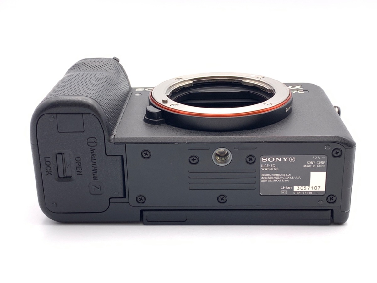 α7C ボディ ブラック ILCE-7C【2420万画素】