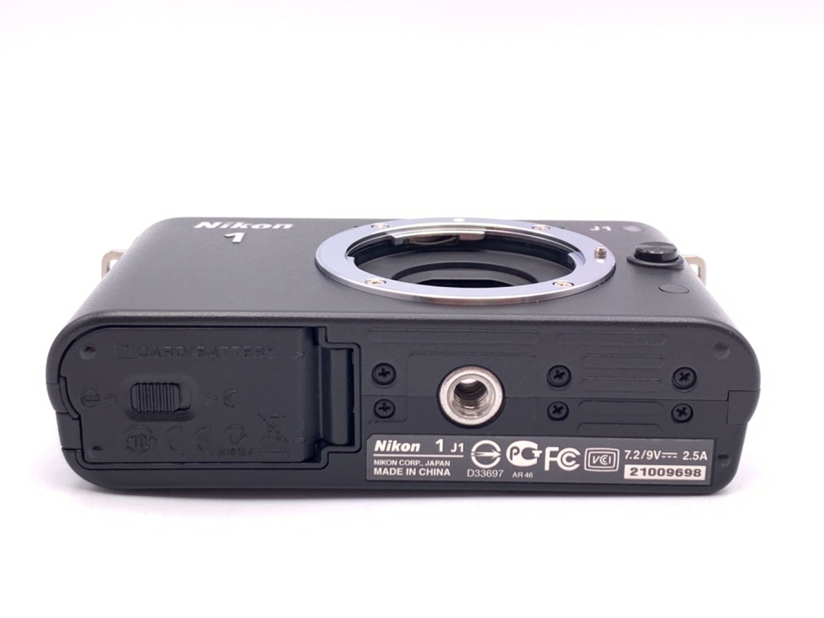 中古：AB(良品)】ニコン Nikon1 J1 ボディ ブラック | 2449030123149