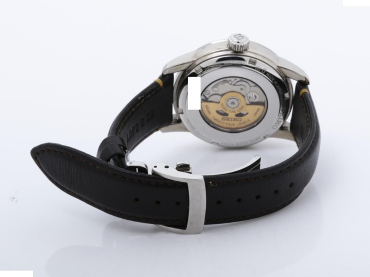 セイコー プレザージュ ブラック SARH001/6R54-00F0 ステンレススティール 漆ダイヤル