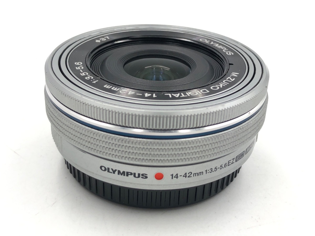 中古】オリンパス M.ZUIKO DIGITAL ED 14-42mm F3.5-5.6 EZ シルバー