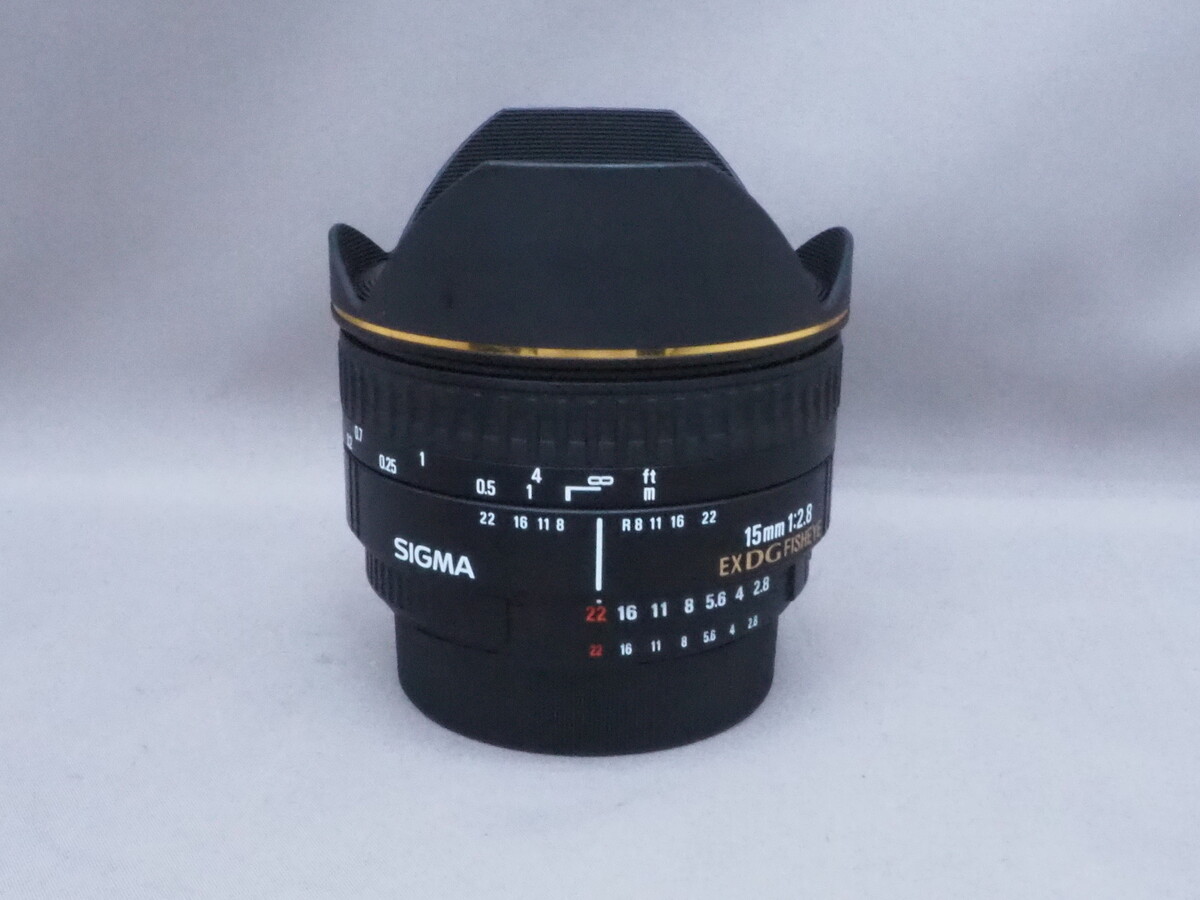 15mm F2.8 EX DG DIAGONAL FISHEYE (ﾆｺﾝ AF) 中古価格比較 - 価格.com