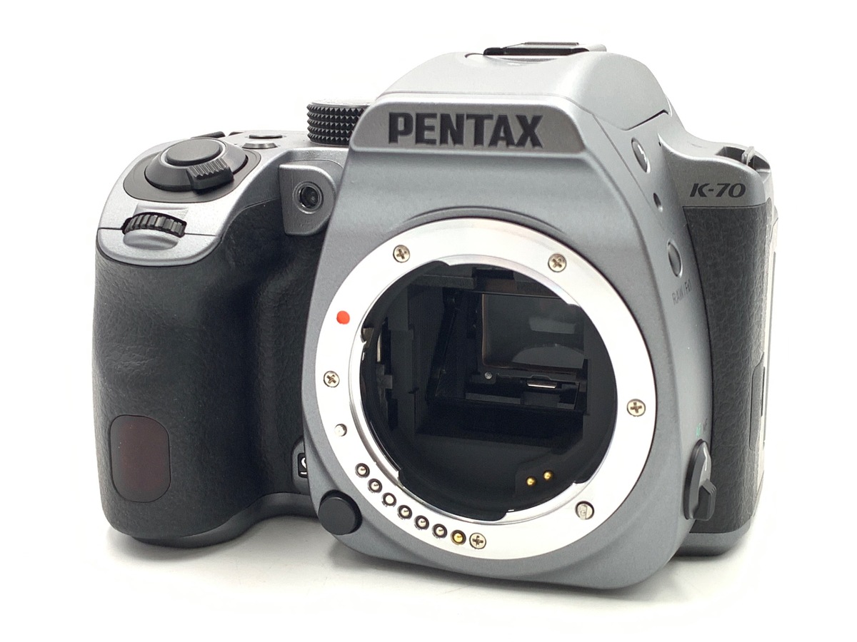 PENTAX K-70 ボディ (シルキーシルバー) 中古】ペンタックス K-70 ボディ シルキーシルバー｜｜カメラの