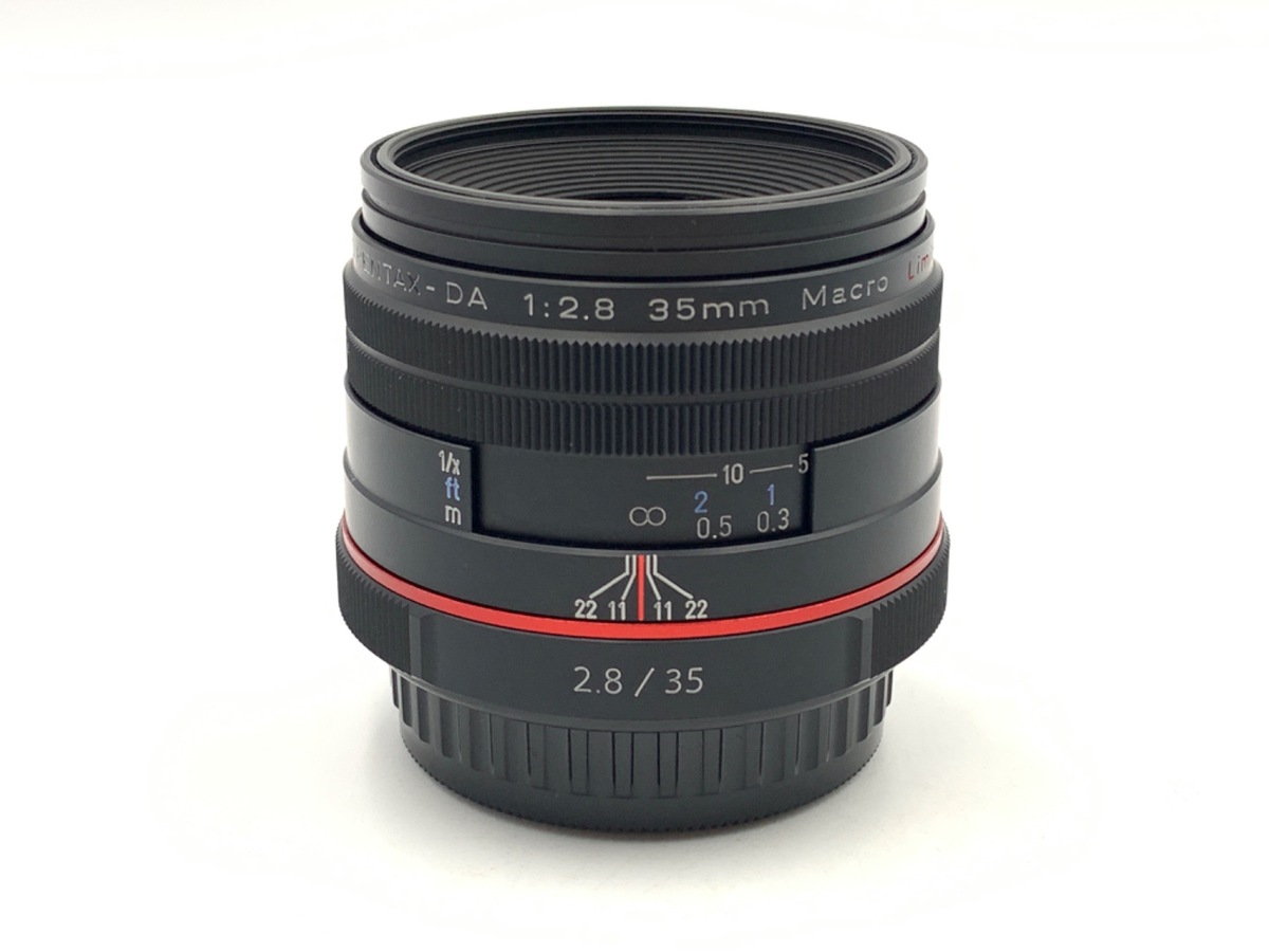 中古：B(並品)】ペンタックス HD PENTAX-DA 35mm F2.8 Macro