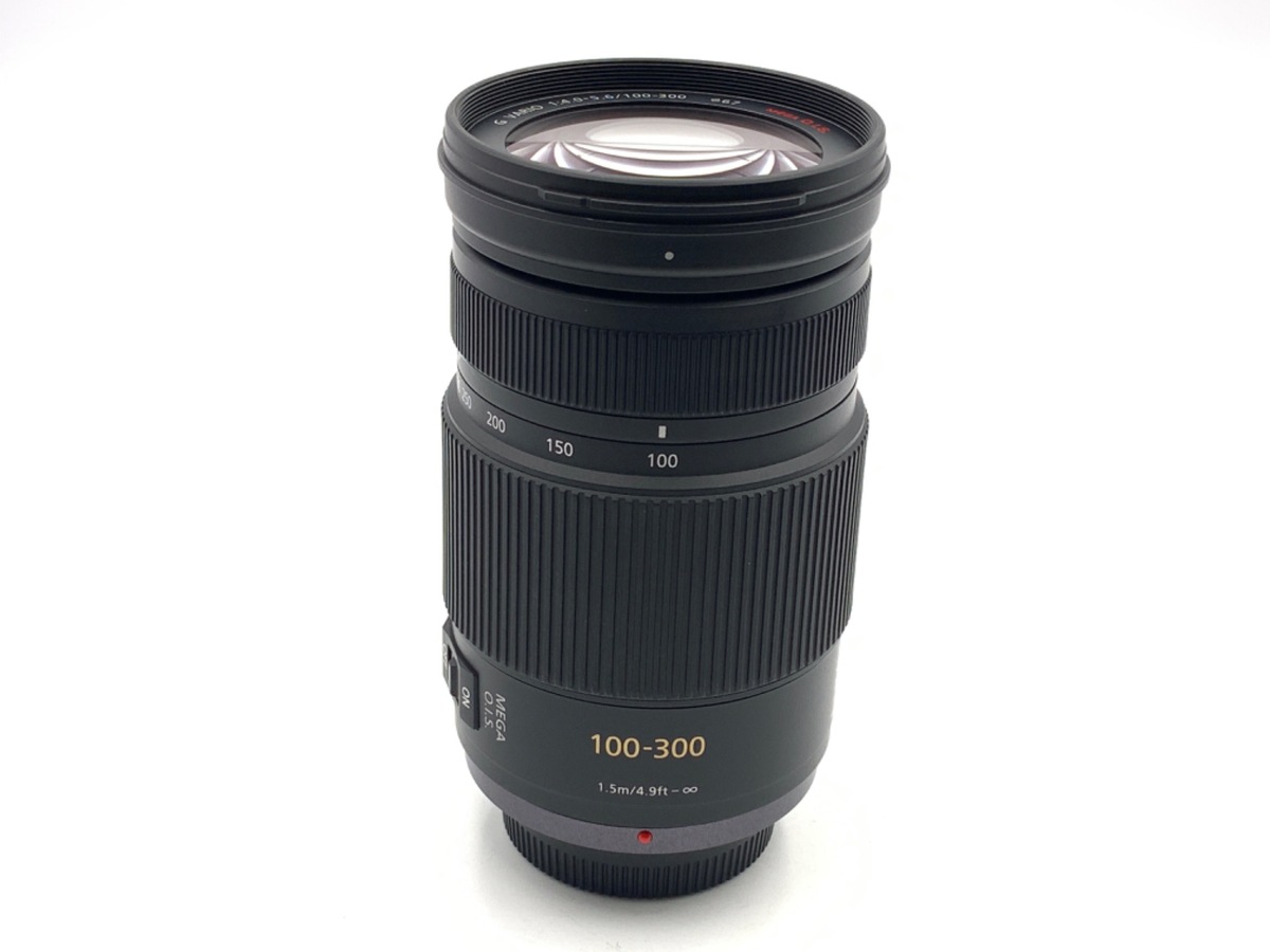 LUMIX G VARIO 100-300mm/F4.0-5.6/MEGA O.I.S. H-FS100300 中古