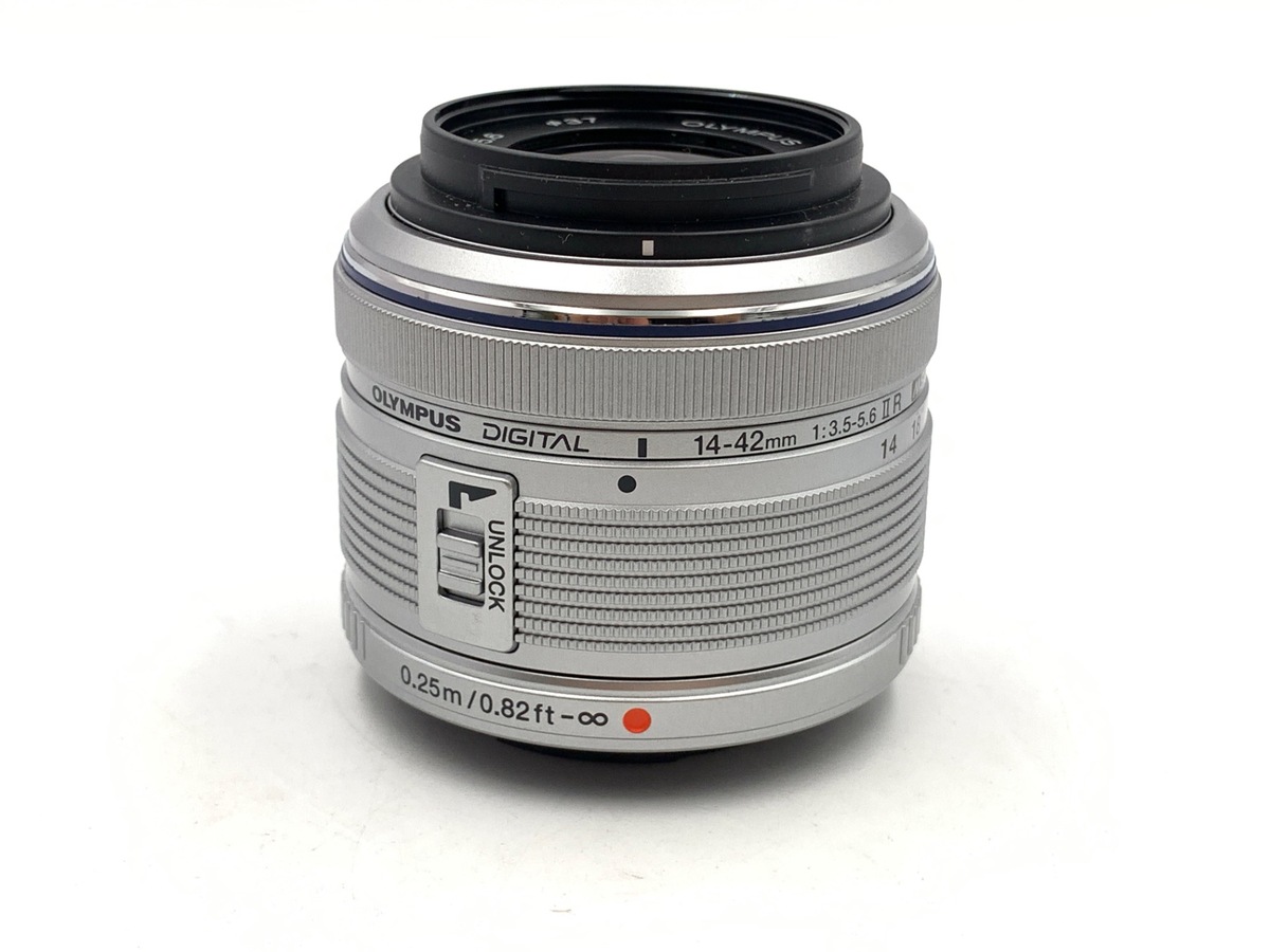 中古】オリンパス M.ZUIKO DIGITAL 14-42mm F3.5-5.6 II R シルバー