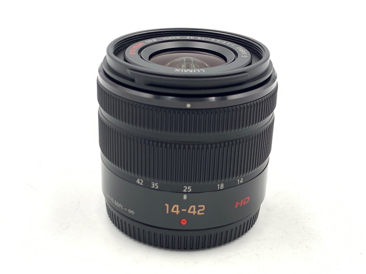 中古】パナソニック LUMIX G VARIO 14-42mm F3.5-5.6 II ASPH. MEGA