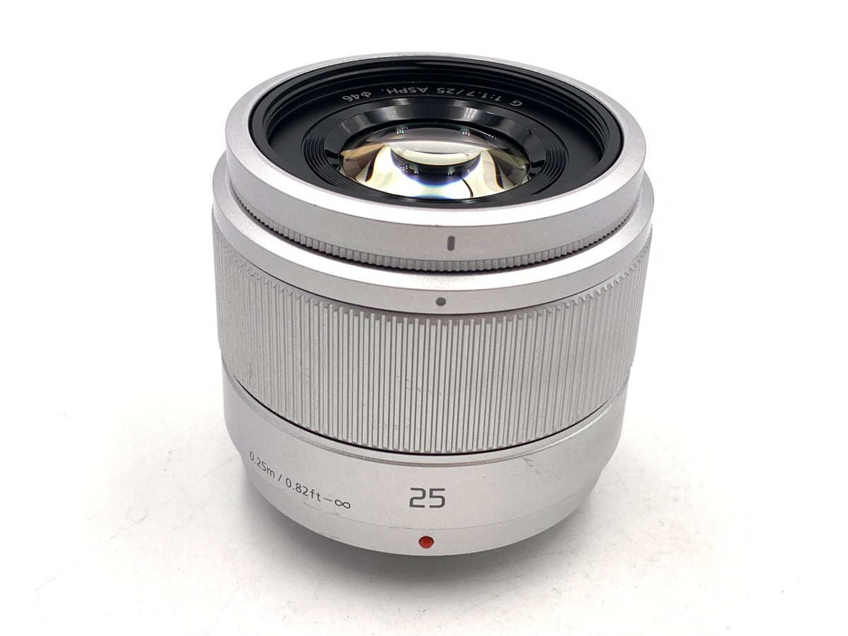 LUMIX G 25mm/F1.7 ASPH. H-H025-S [シルバー] 中古価格比較 - 価格.com