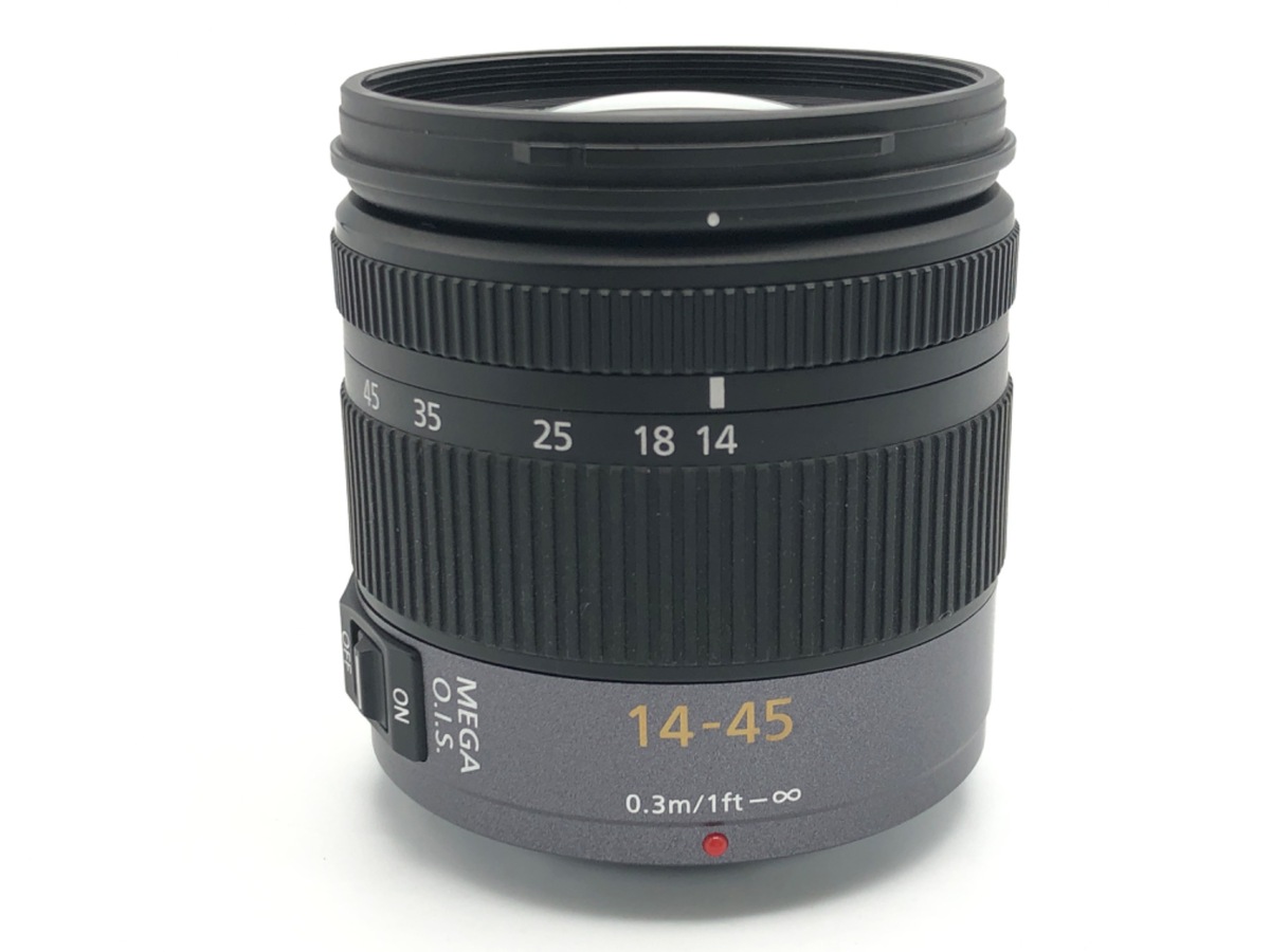 LUMIX G VARIO 14-45mm/F3.5-5.6 ASPH./MEGA O.I.S. H-FS014045 中古