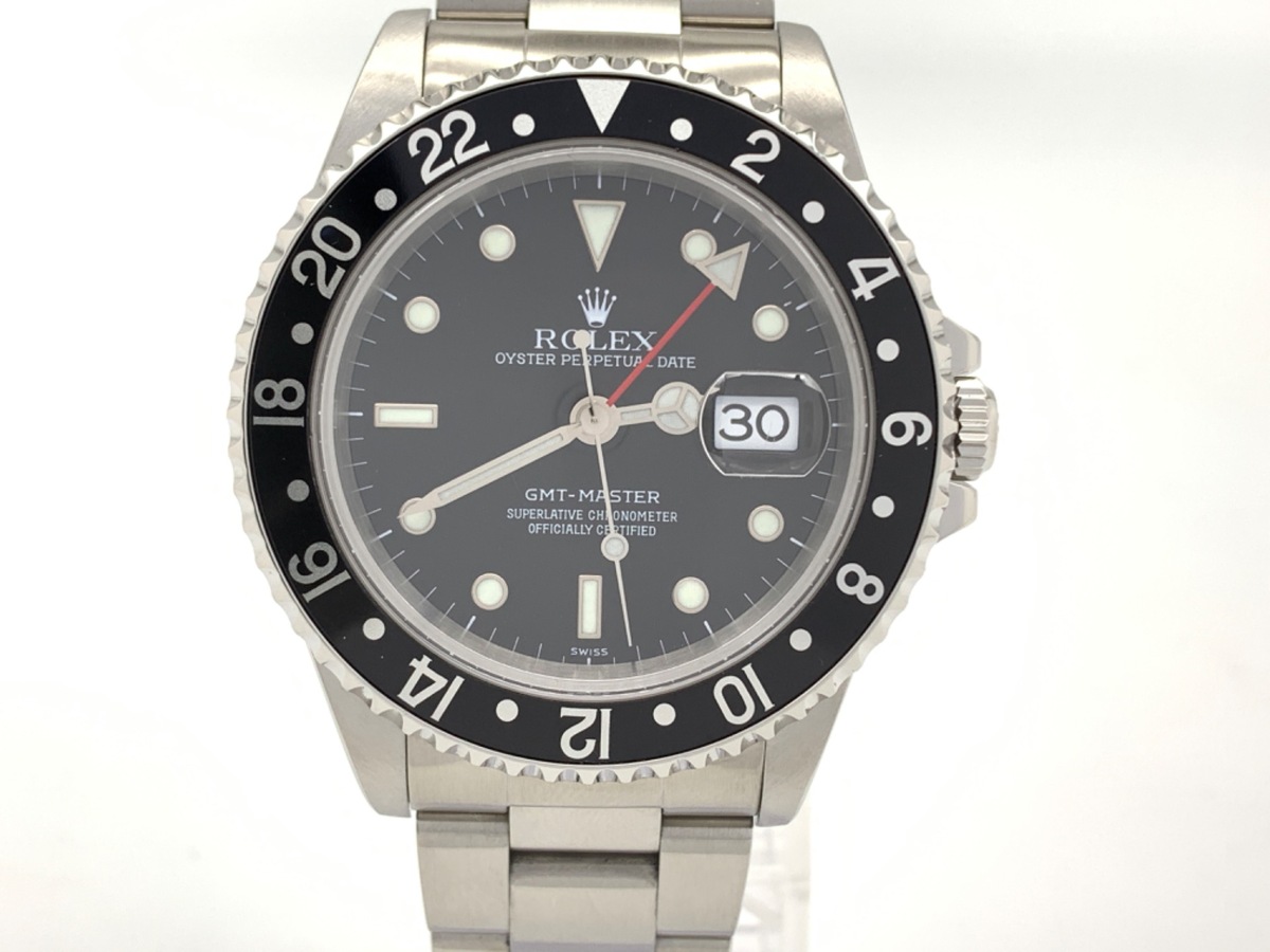 ロレックス(ROLEX) GMTマスター ブラック 16700 ステンレススティール