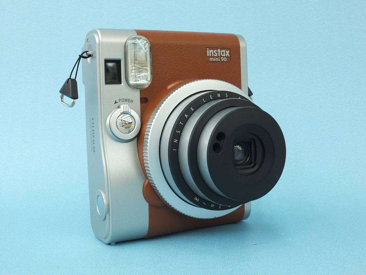 中古：AB(良品)】フジフイルム インスタントカメラ instax mini 90 