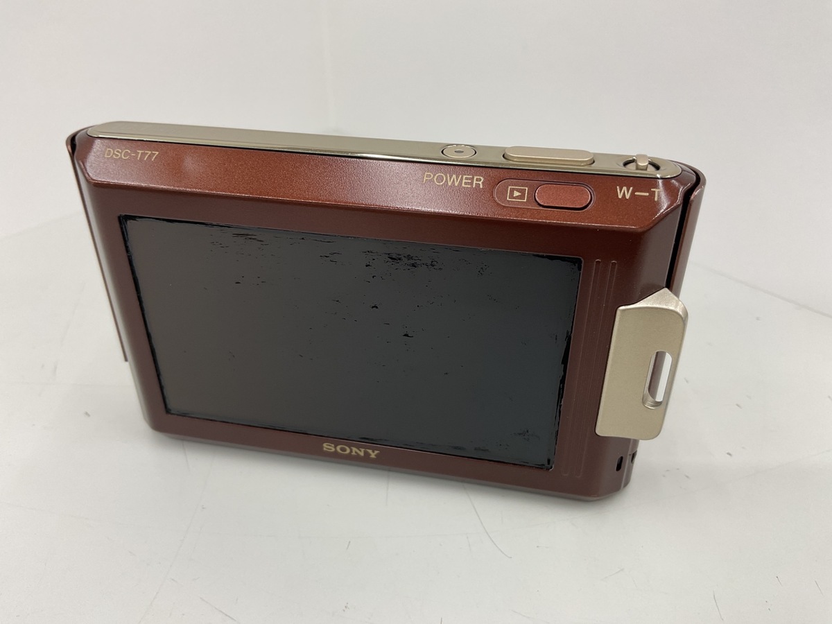 中古】ソニー Cyber-shot DSC-T77 ブラウン｜｜カメラのキタムラ
