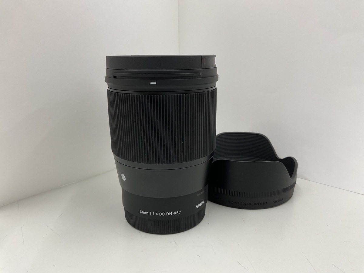 中古：AB(良品)】シグマ 16mm F1.4 DC DN Contemporary ソニーE