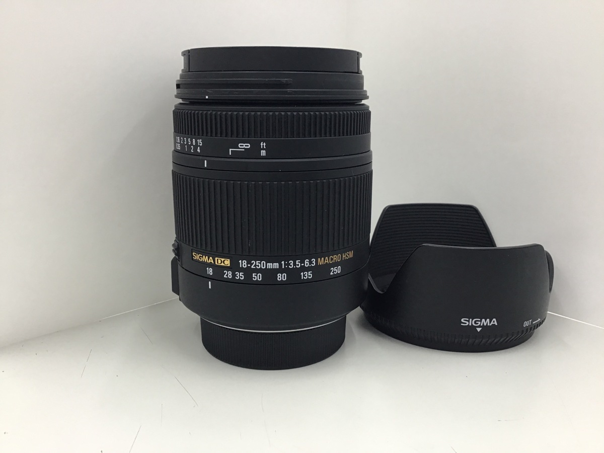 18-250mm F3.5-6.3 DC MACRO OS HSM [ニコン用] 中古価格比較