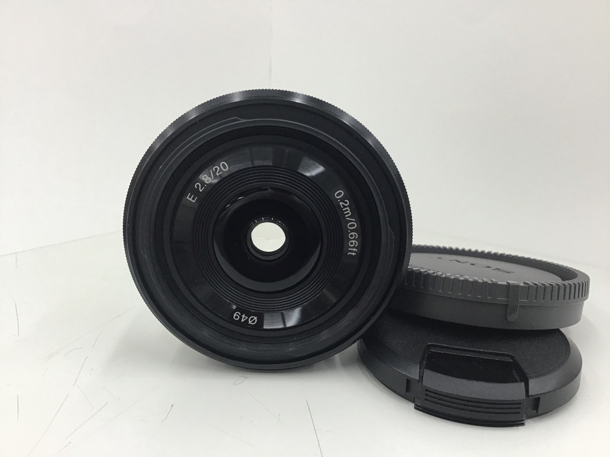 中古：AB(良品)】ソニー E 20mm F2.8 [SEL20F28] | 2449050013321